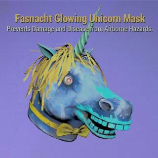 Glowing Unicorn Mask