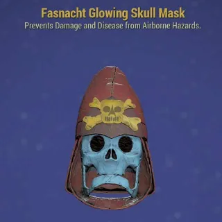 Glowing Skull Mask