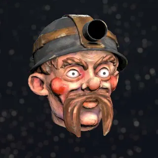 Clean Fasnacht Pitman Mask