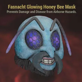 Glowing Honey Bee Mask