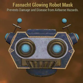 Glowing Robot Mask