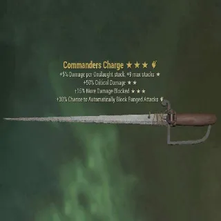 Commanders Charge Max Level