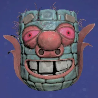 Glowing Corn Cob Mask