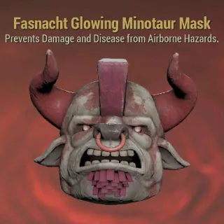 Glowing Minotaur Mask