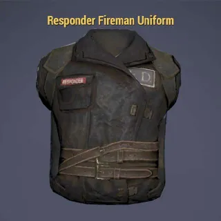 Responders Fireman Outfit & Helmet
