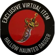 Roblox haunted hallow dagger code