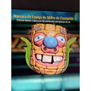Fasnacht Corn Cob Mask