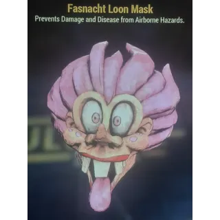 FASNACHT LOON MASK 