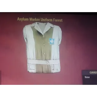 ASYLUM WORKER UNIFORM FOREST 