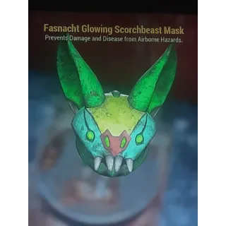 FASNACHT GLOWING SCORCHBEST MASK 