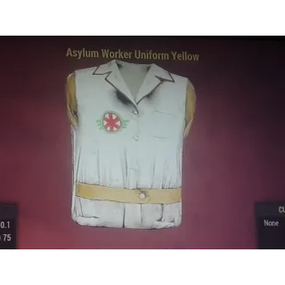 ASYLUM WORKER UNIFORM YELLOW