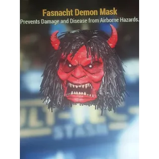 FASNACHT DEMON MASK