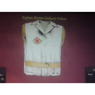 ASYLUM WORKER UNIFORM YELLOW