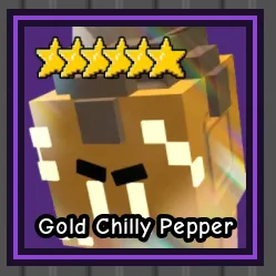 Gold Chilly Pepper