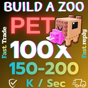 Build a Zoo | 100x Random Pets 150-200k