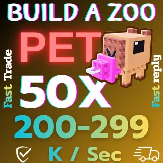50x Random Pet