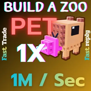 Build a Zoo | 1x 1M/sec Pet  [2 mutation]