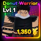 Donut Warrior Anime Defenders