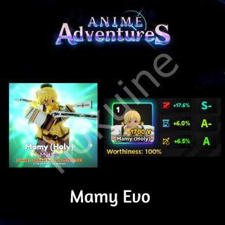 S/S+/SSS Shiny Mamy (Holy) - Anime Adventures