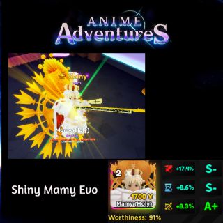 SSS/S/SSS Shiny Mamy (Holy) - Anime Adventures