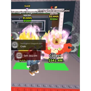 2x TORRTUGINNI DRAGONFRUTINI