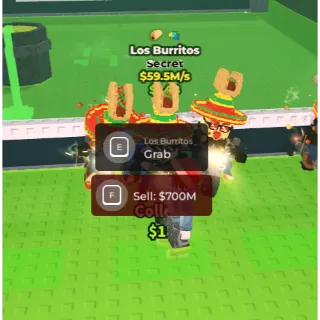 LOS BURRITOS 59.5M/S