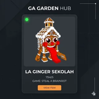 LA GINGER SEKOLAH 75M/S