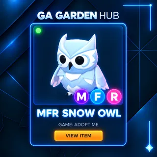 MFR SNOW OWL