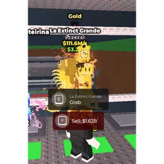 GOLD LA EXTINCT GRANDE 111.6M/S