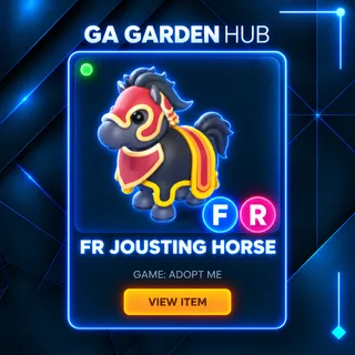 FR JOUSTING HORSE