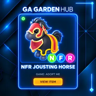 NFR JOUSTING HORSE