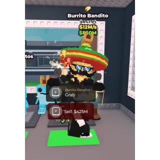 BURRITO BANDITO 12M/S