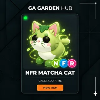 NFR MATCHA CAT