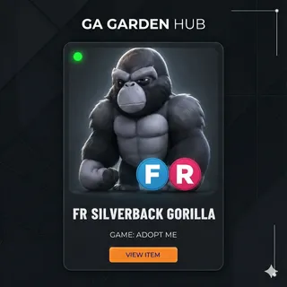 FR SILVERBACK GORILLA