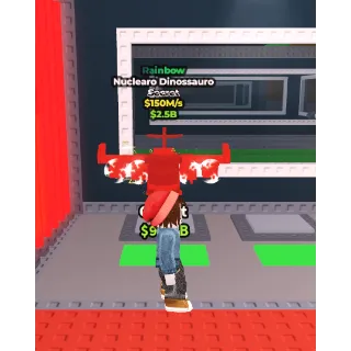 RAINBOW NUCLEARO DINOSSAURO 150M/S