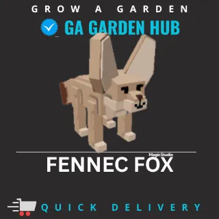 RAINBOW FENNEC FOX || GROW A GARDEN