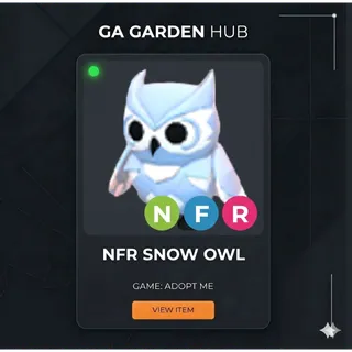 NFR SNOW OWL