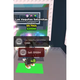 LAS VAQUITAS SATURNITAS | 9.7M/S