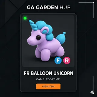 FR BALLOON UNICORN