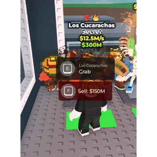 LOS CUCARACHAS 12.5M/S