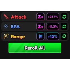 GODLY STATS (RANGE)