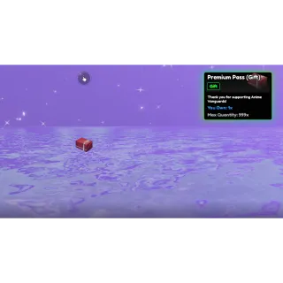 Premium Pass Anime Vanguards