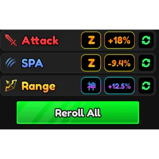 GODLY STAT (RANGE)