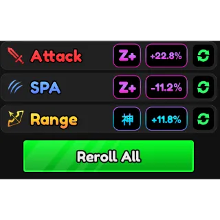 GODLY STAT (RANGE)