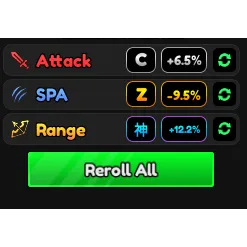 GODLY STATS (RANGE)