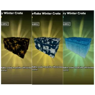 Crate winter bundle x300 each