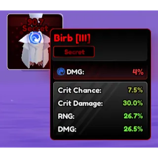 BIRB CORRUP III 90.7%