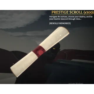 PRESTIGE SCROLL (X300)
