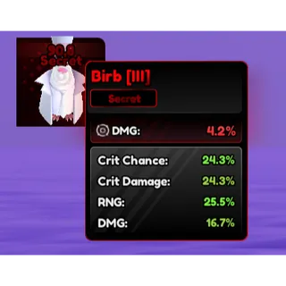 BIRB CORRUP III 90.8%