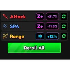 GODLY STATS (RANGE)